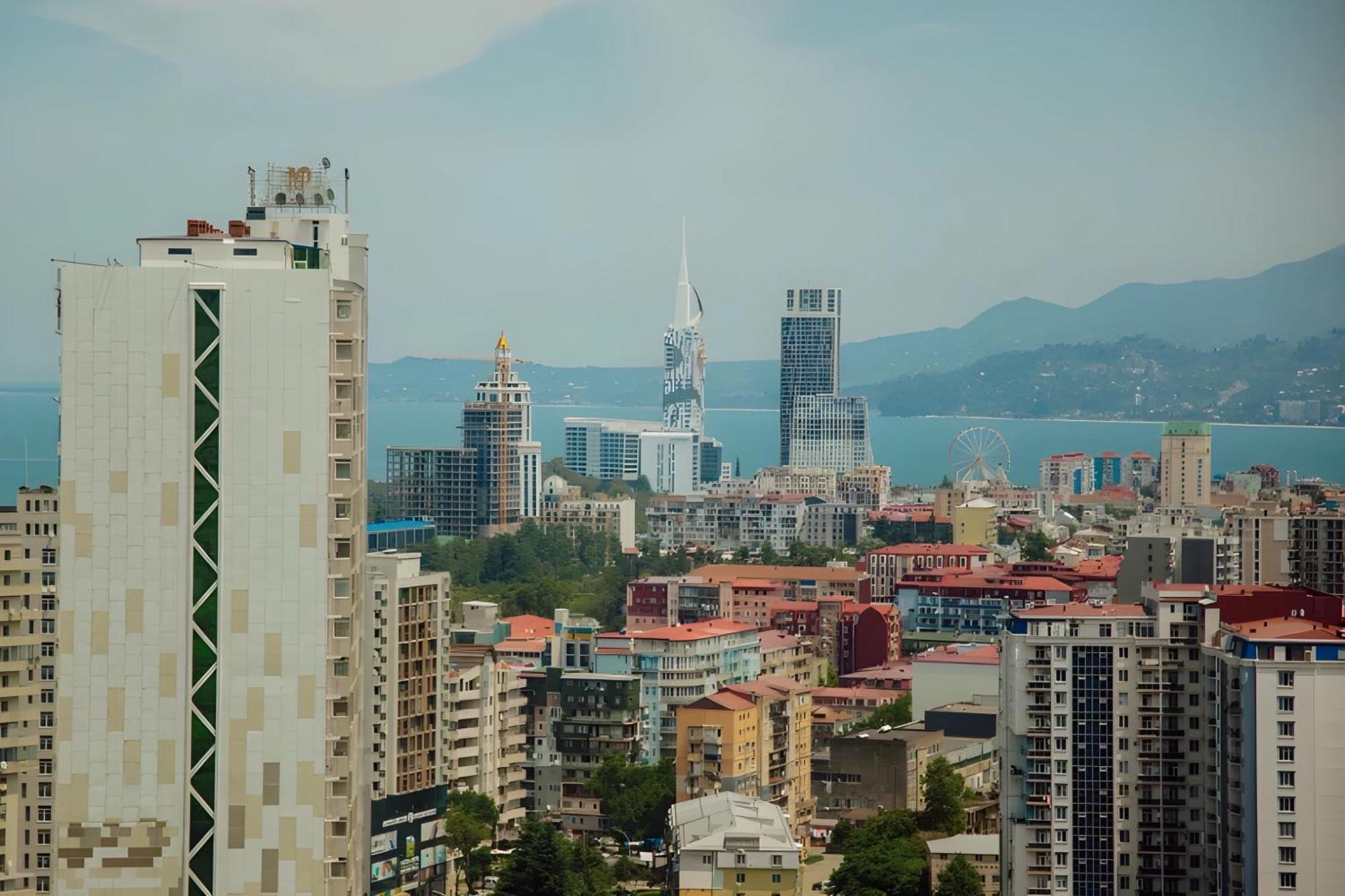 View From Above Orbi City Apartment Batumi Exterior photo